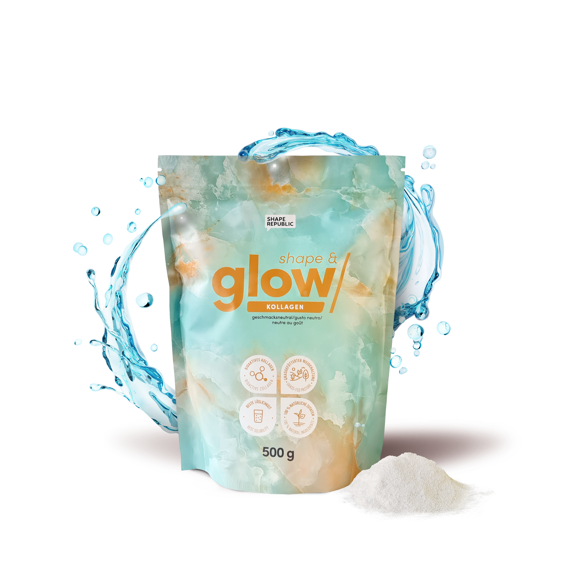 Shape & Glow | Kollagen Pulver