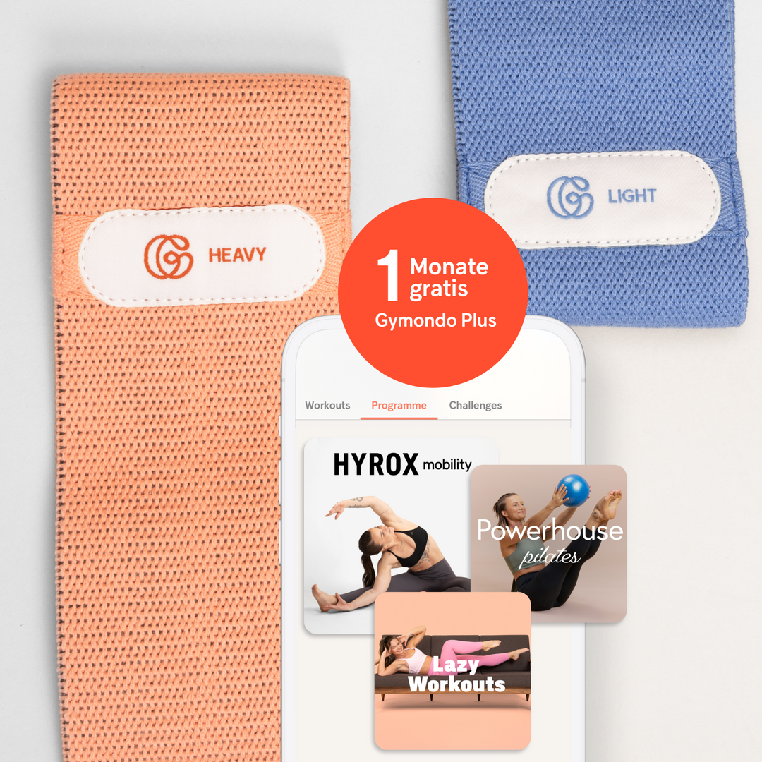 Start Smart - Booty Bänder + 1 Monat Gymondo gratis
