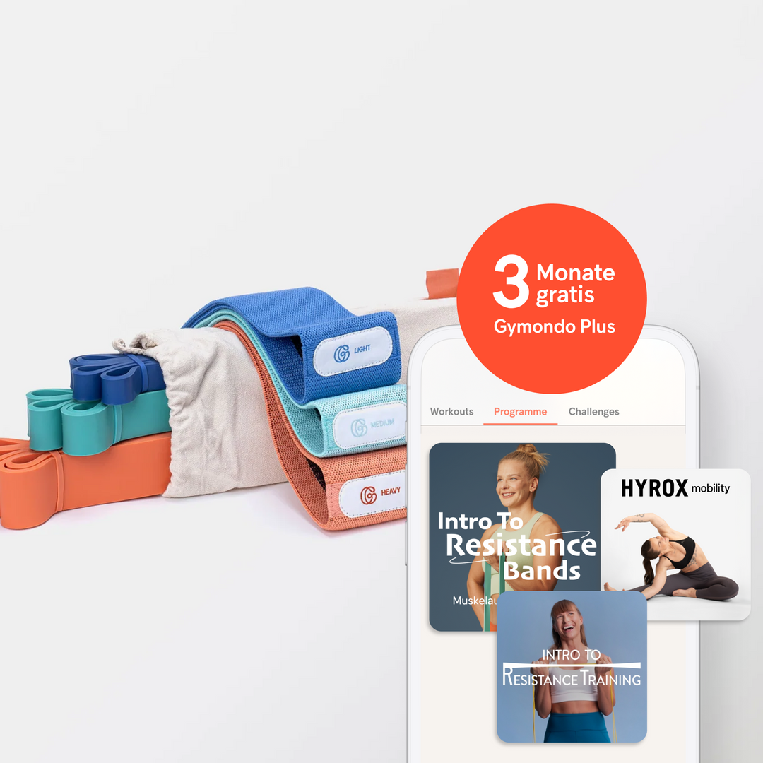 Start Smart - Fitnessbänder Set + 3 Monate Gymondo gratis