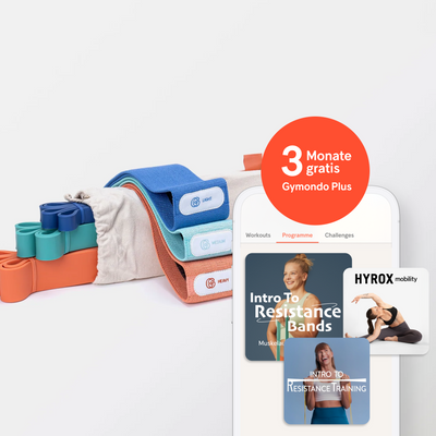Start Smart - Fitnessbänder Set + 3 Monate Gymondo gratis