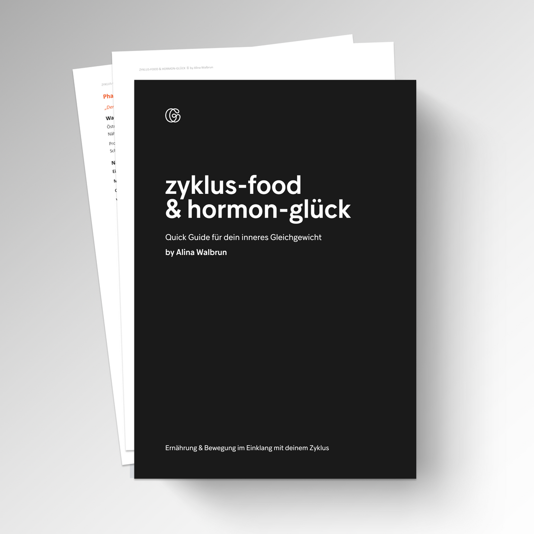 Quick Guide zum Webinar - Zyklus Food & Hormon Glück