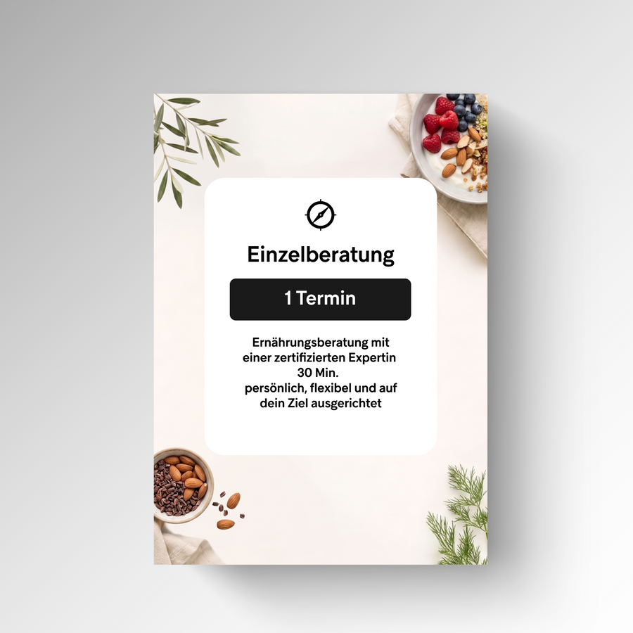Ernährungsberatung - Einzelberatung