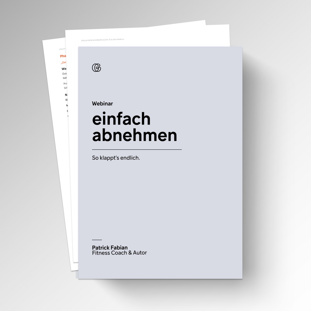 Quick Guide Webinar - Einfach abnehmen, so klappt's endlich