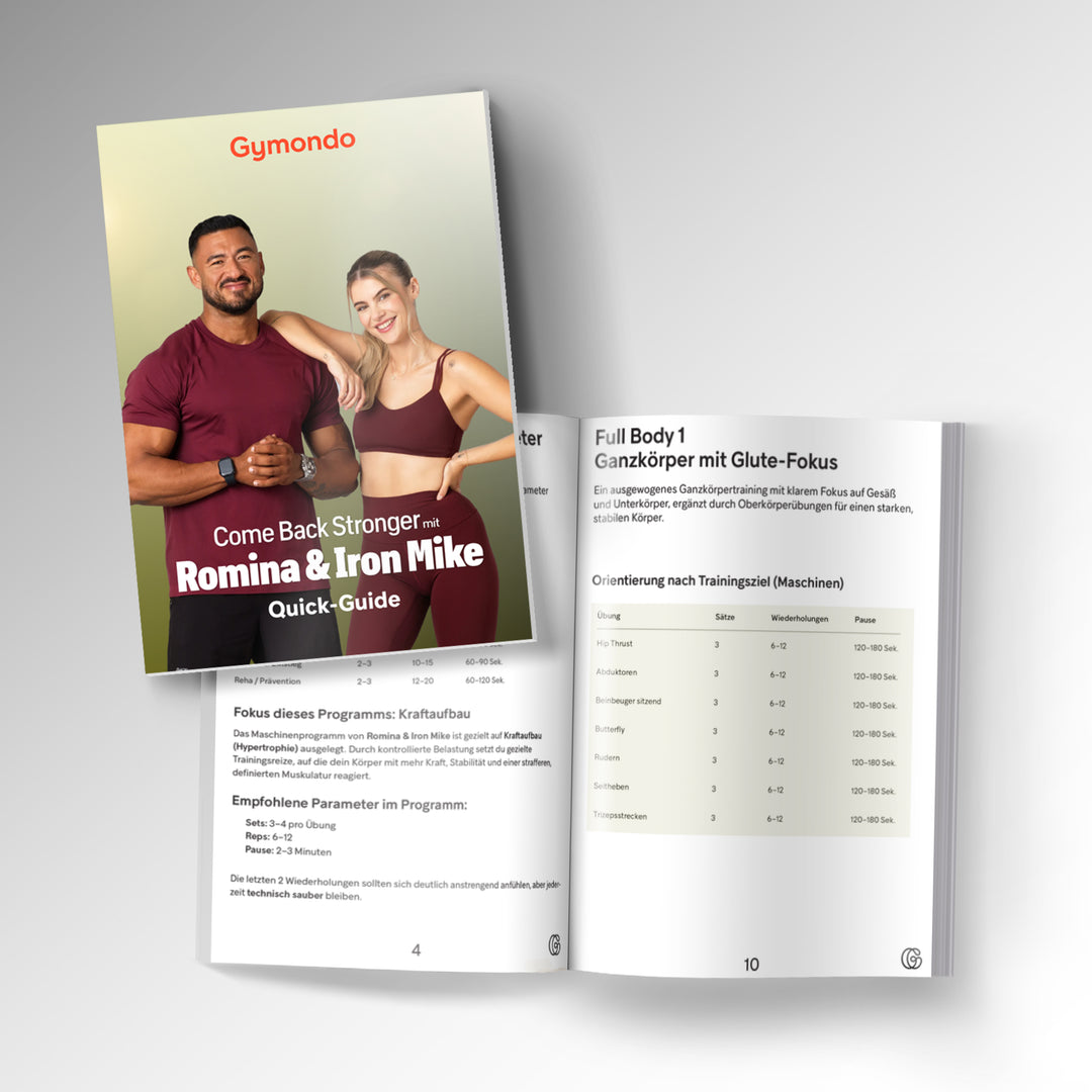 Quick-Guide - Come Back Stronger mit Romina & Mike